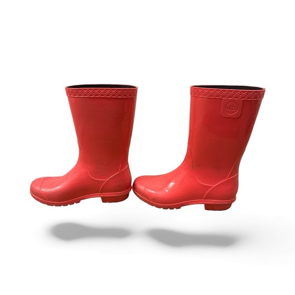 UGG Vibrant Pink Waterproof Boots - Picture 6 of 8